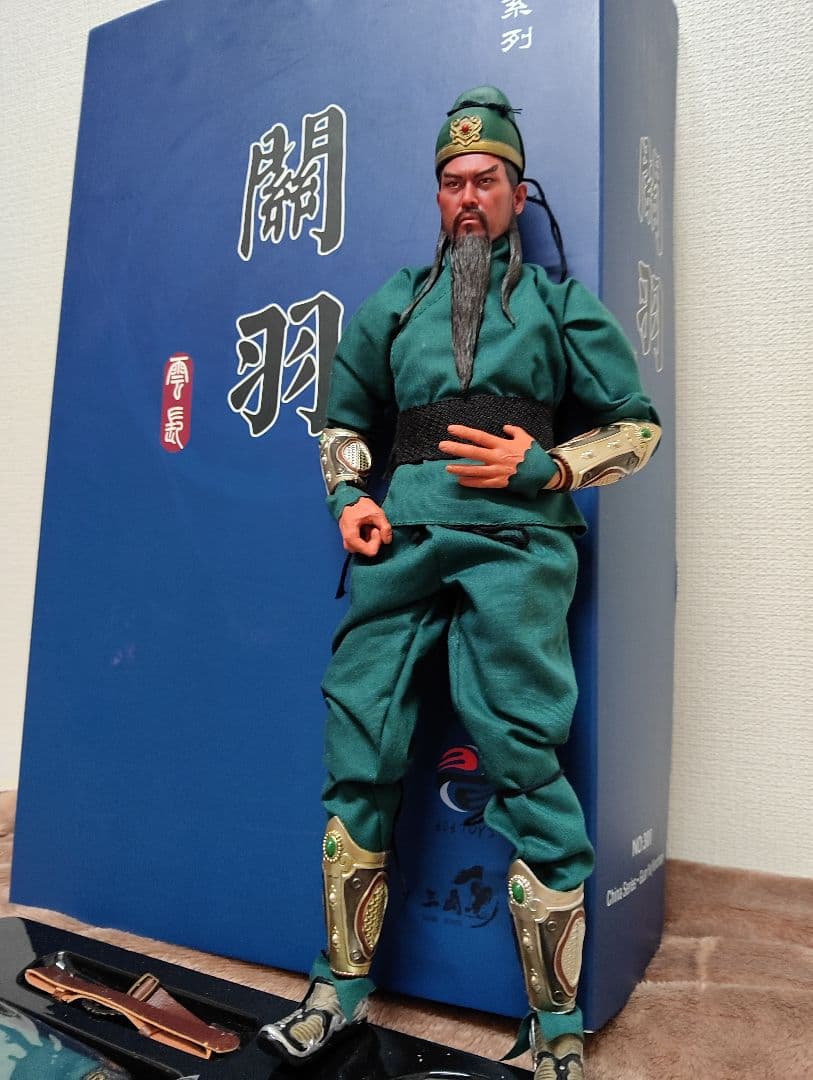 三国志.[関羽雲長]1/6.HOTToys.本日限定価格!!