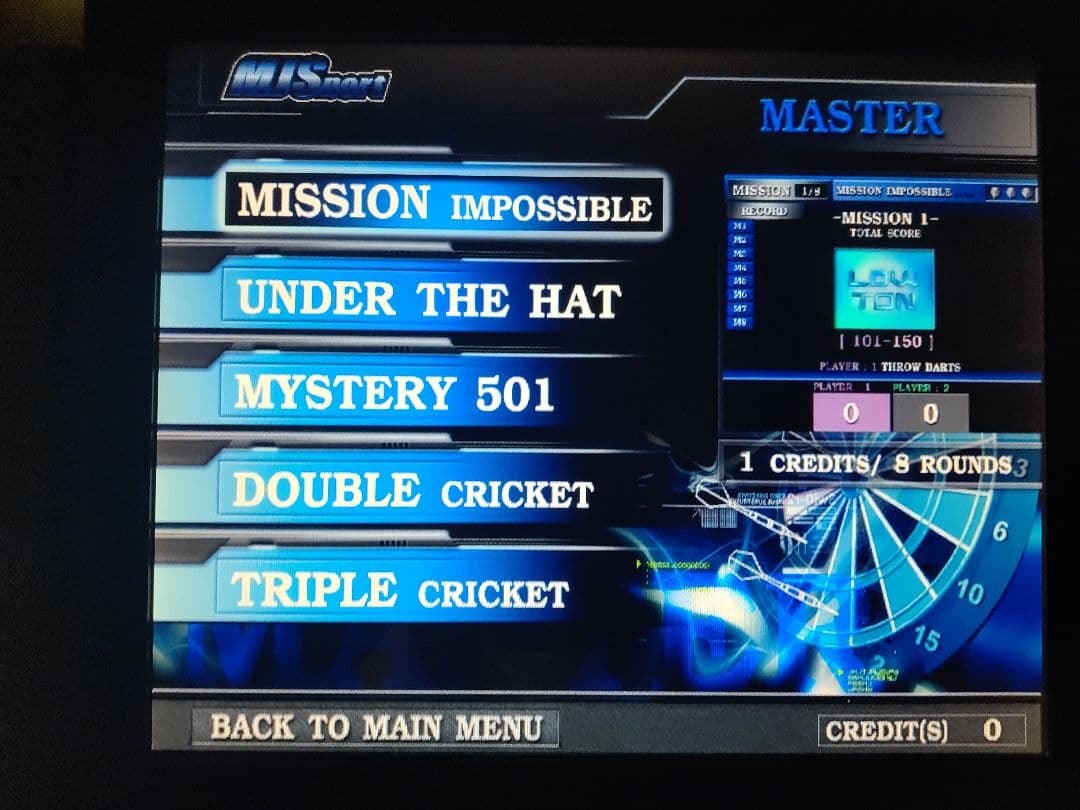 業務用 ダーツマシン MJSport MATRIX