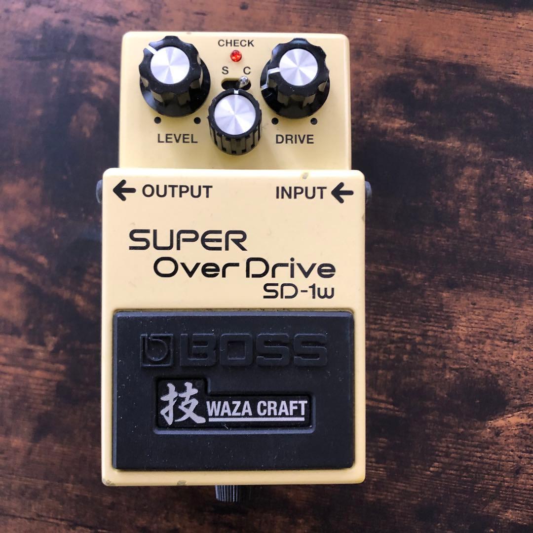 BOSS SUPER OverDrive 技　SD-1w