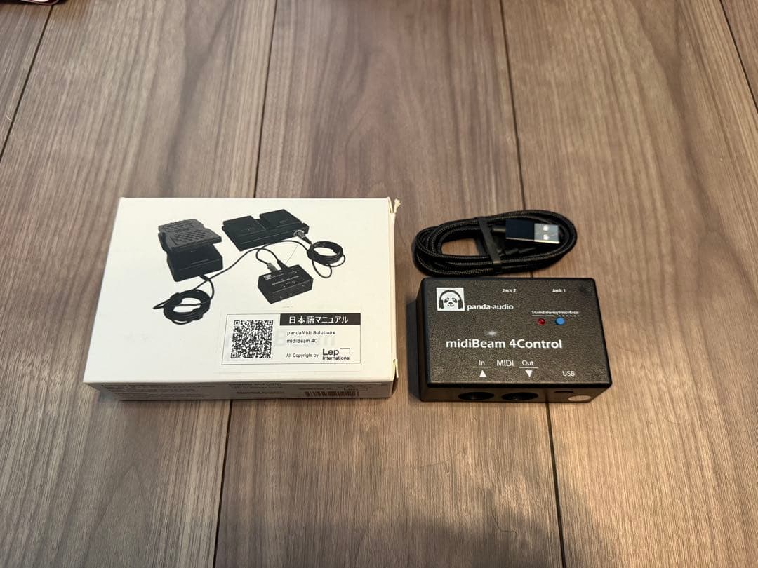 pandaMidi Future Impact 4CIインターフェイス
