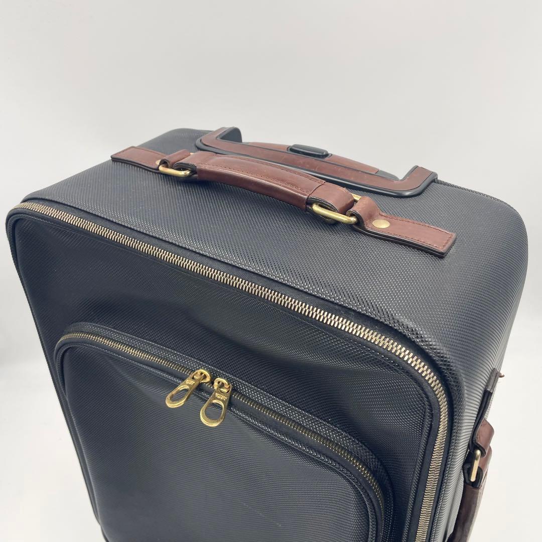 【機内◎•希少】ボッテガ マルコポーロ キャリーケース トラベル 旅行 2輪