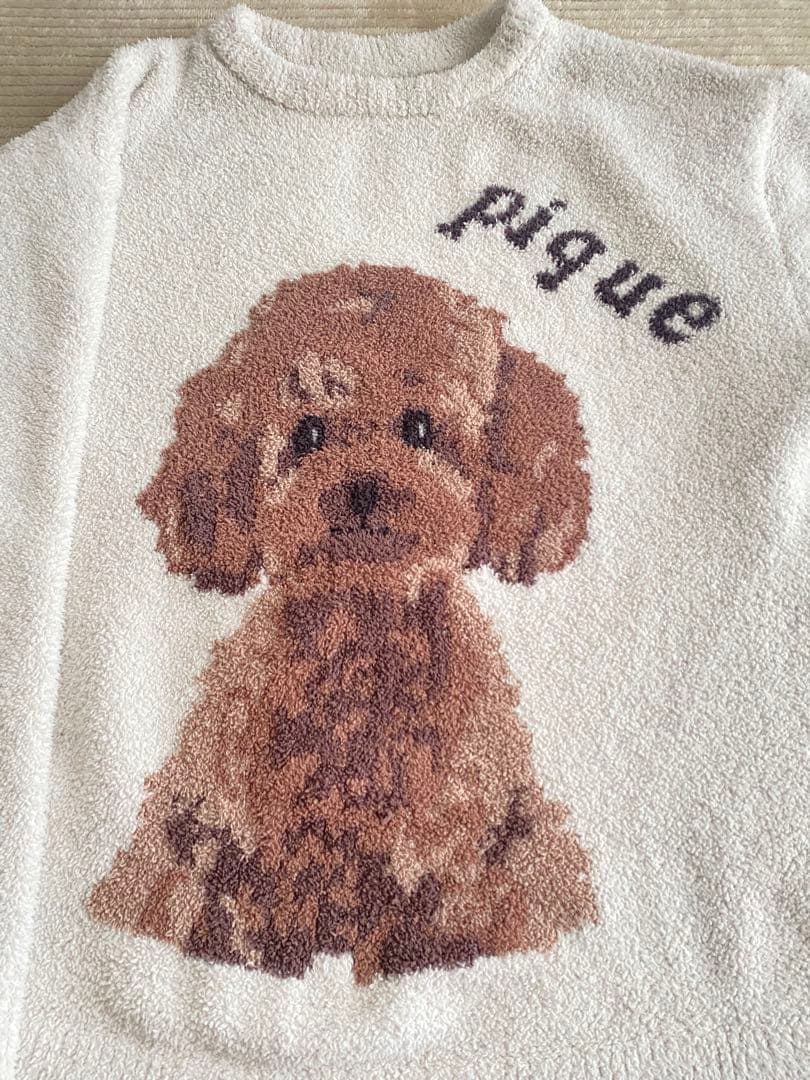 gelatopique トイプードル パジャマ上下セット