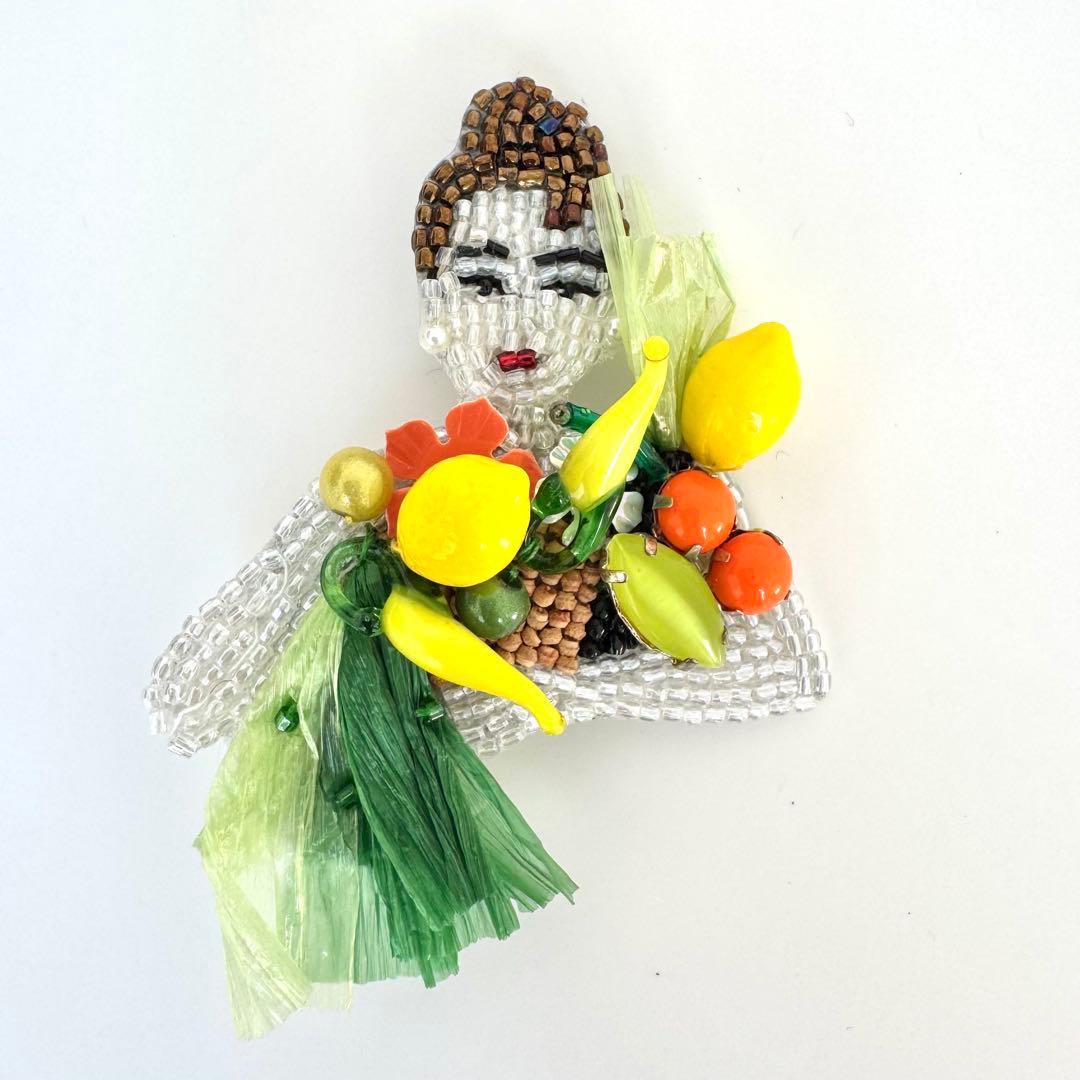 マリアンヌバトル　GINZA SIX限定　レアブローチ