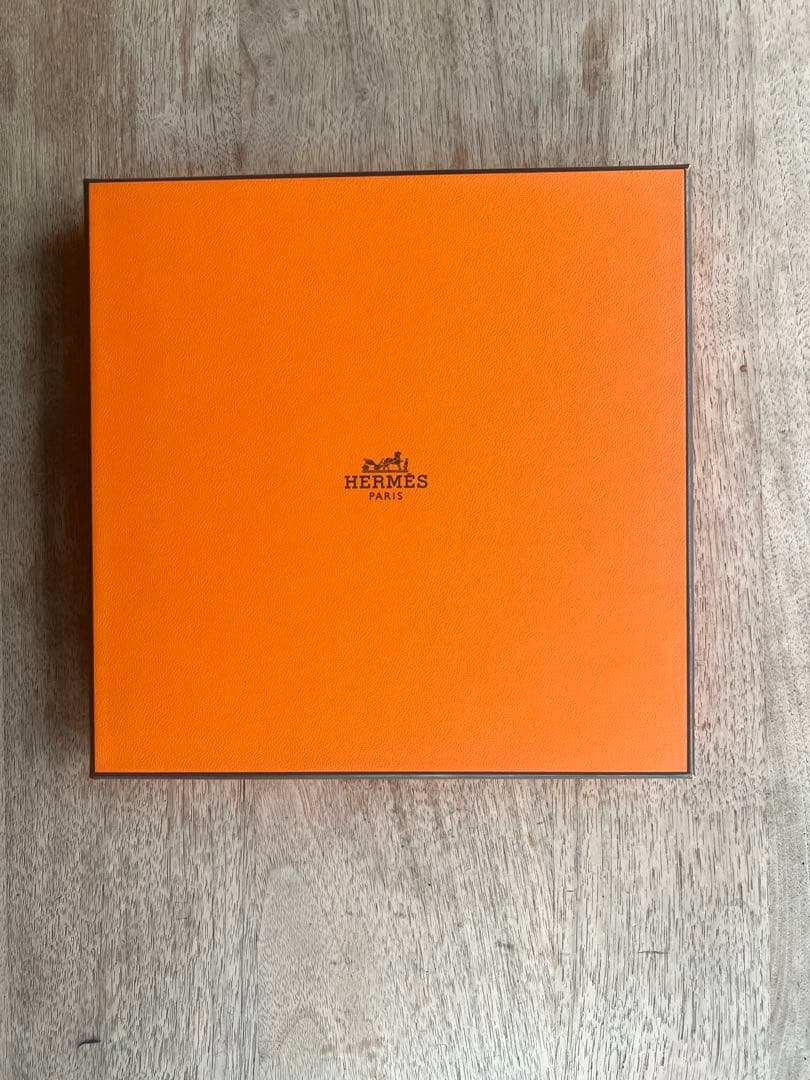 HERMES ハンドタオル ステアーズ オレンジ