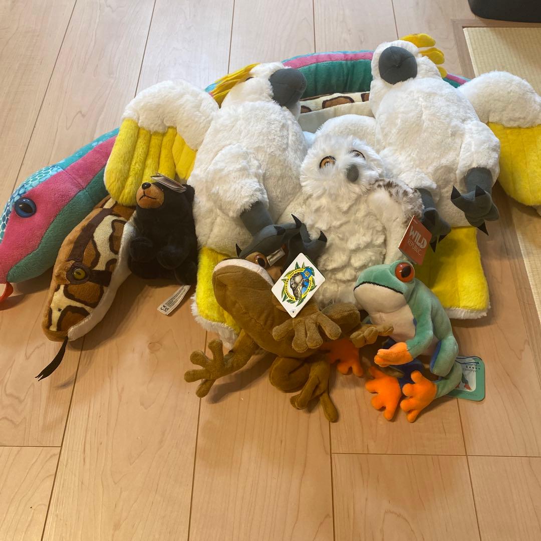 ワイルドリバプリック　ぬいぐるみ　まとめ売り