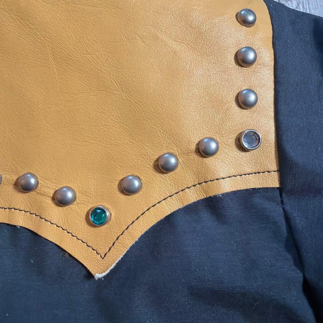 RockyMountainFeatherbed×RonHerman レザーヨーク