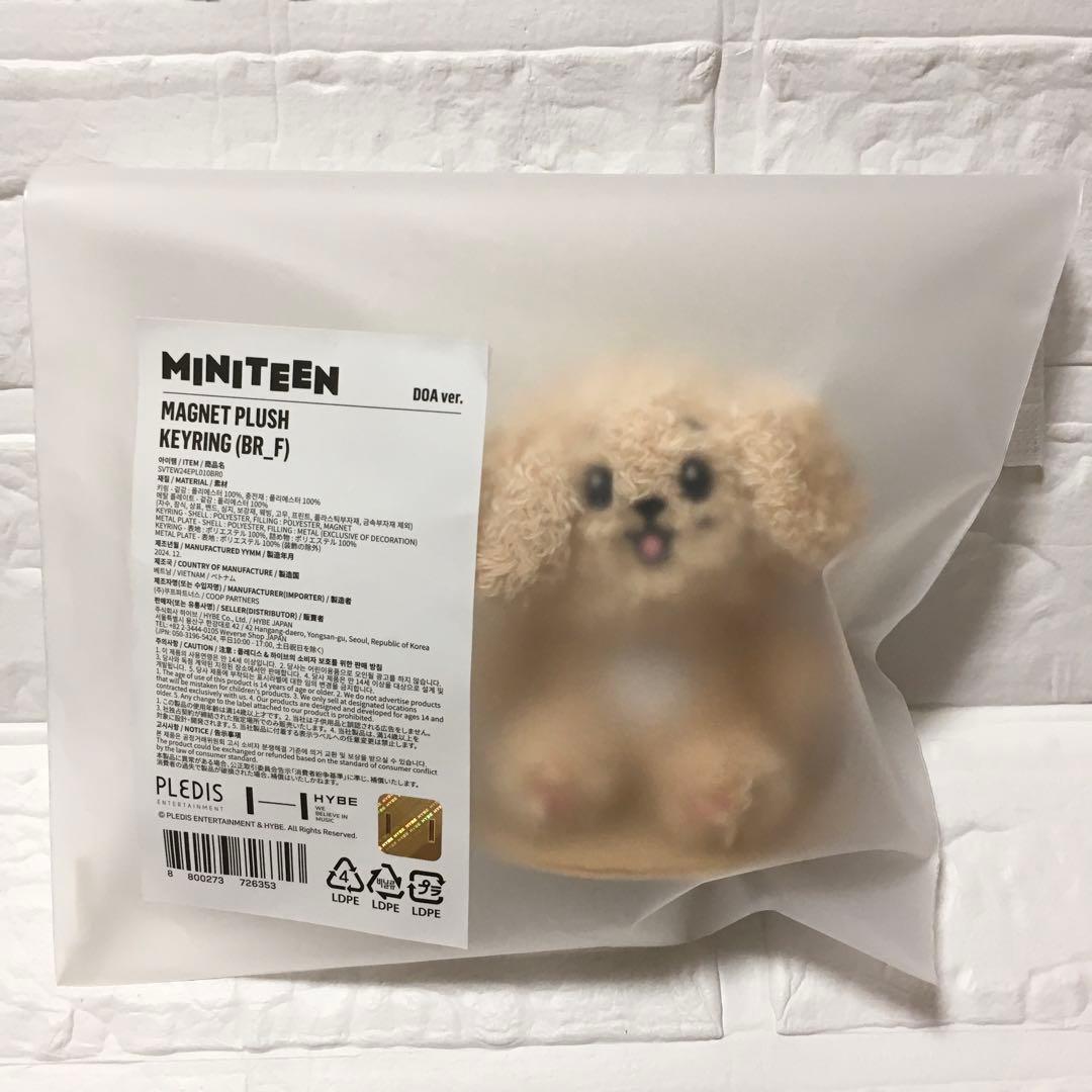 MINITEEN DOA ドギョム MAGNET PLUSH KEYRING
