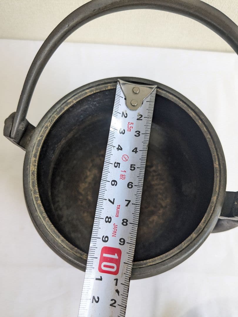 真鍮製 やかん 茶道具