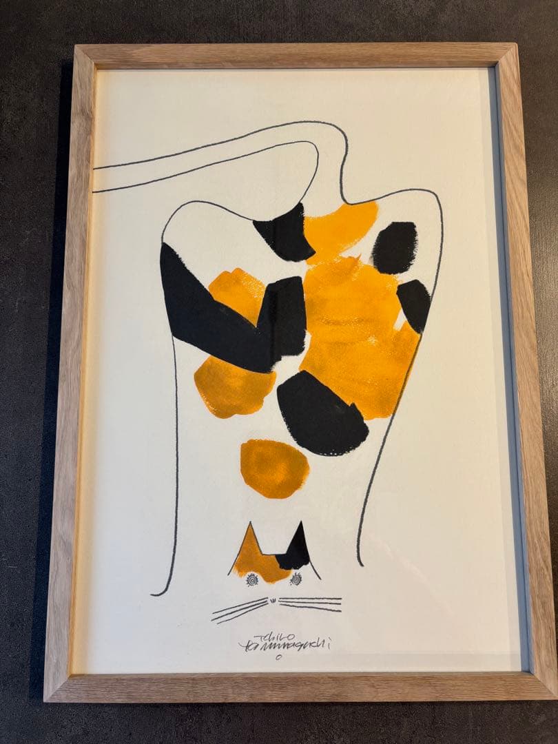 山口一郎 ネコ Mサイズ アートポスター