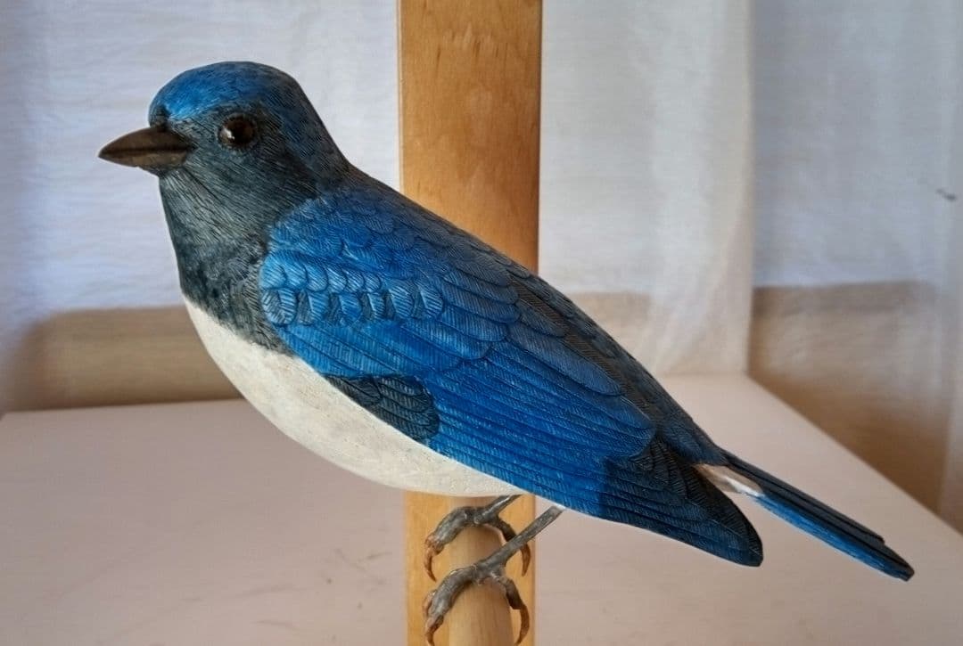 バードカービング　オオルリ