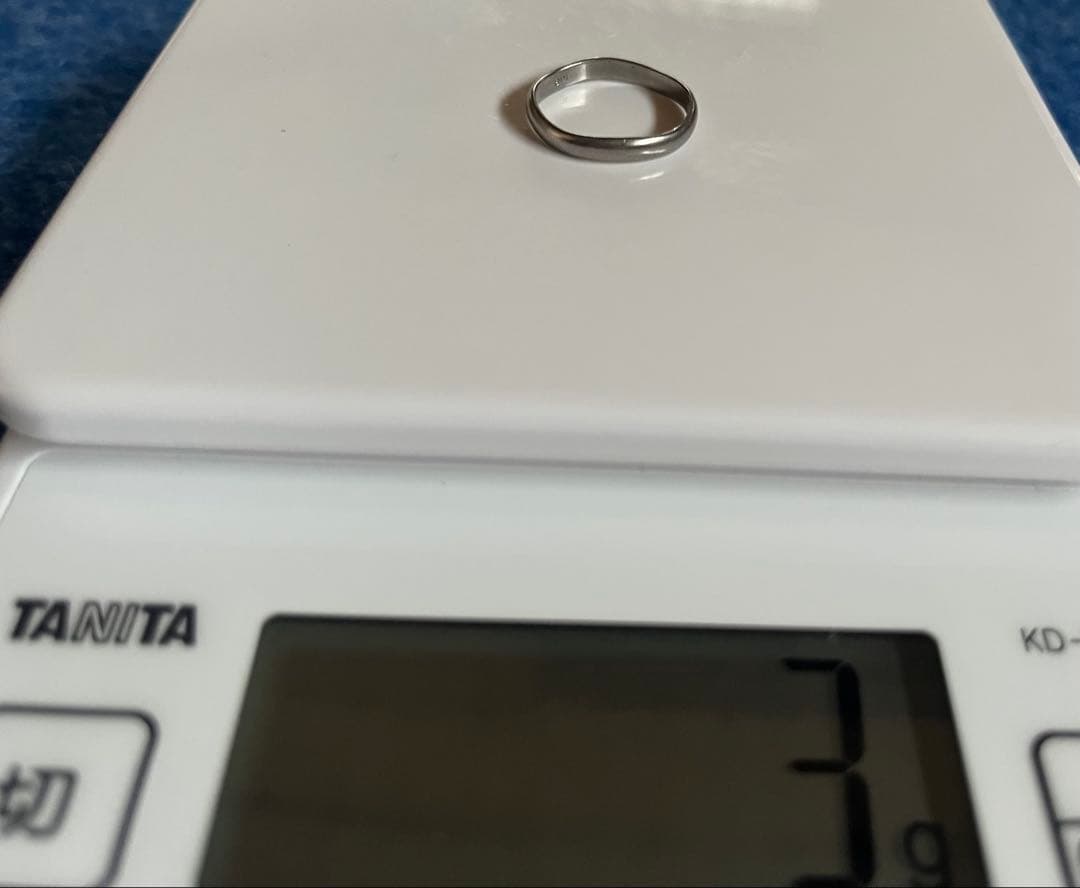 ホワイトゴールド.K18リング　3g