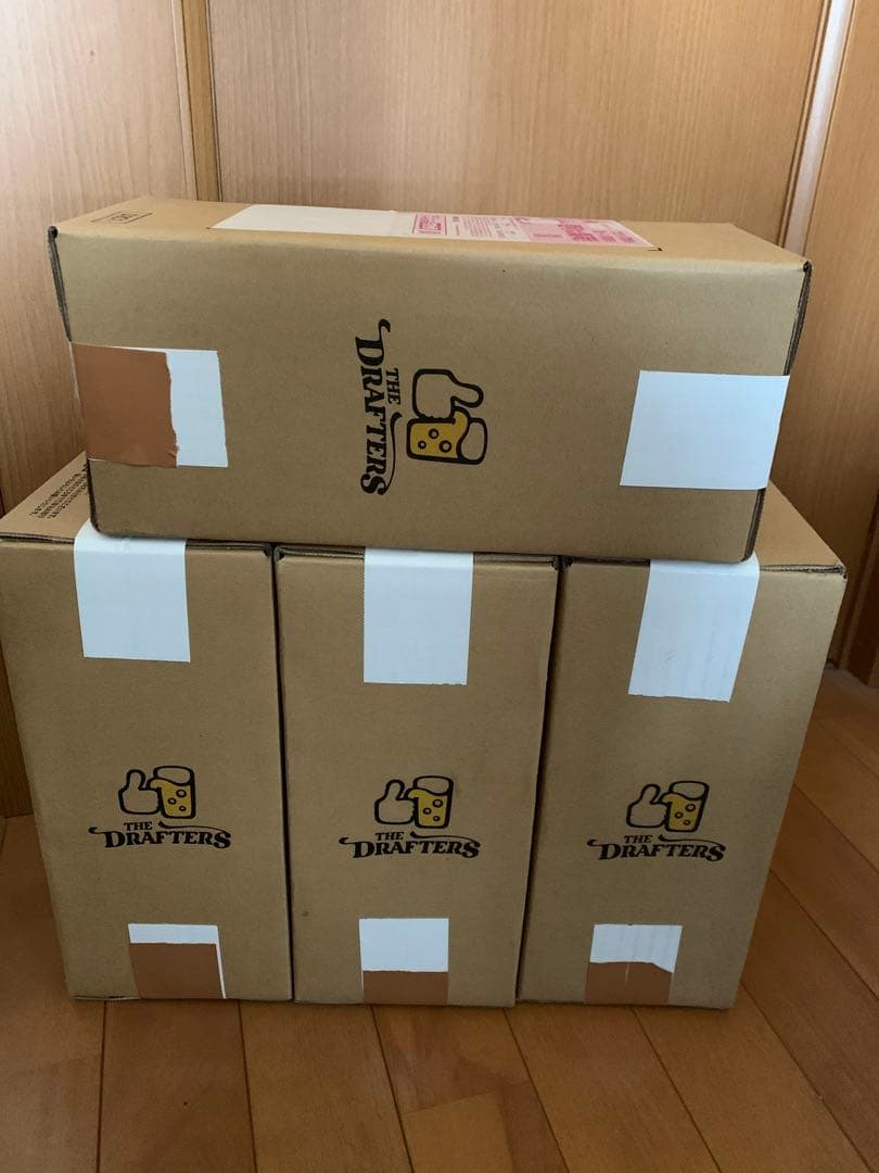 ドラフターズ　アサヒ　スーパードライ　２リットル缶４本　ミニガス付き