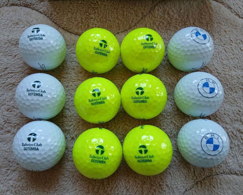 タイトリストボール　PRO V1　新品未使用品　ゴルフ　BMW　1ダース