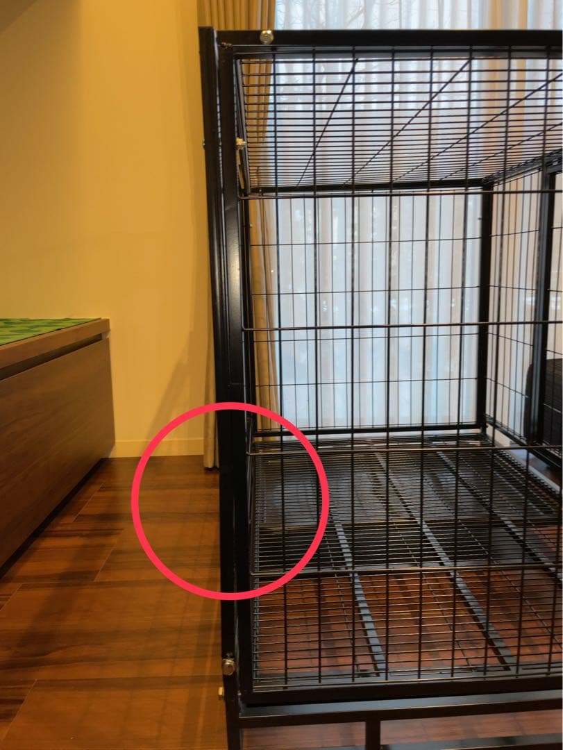 犬ケージ 大型 折りたたみ可能 キャスター付き 引き出し式トレー 掃除簡単