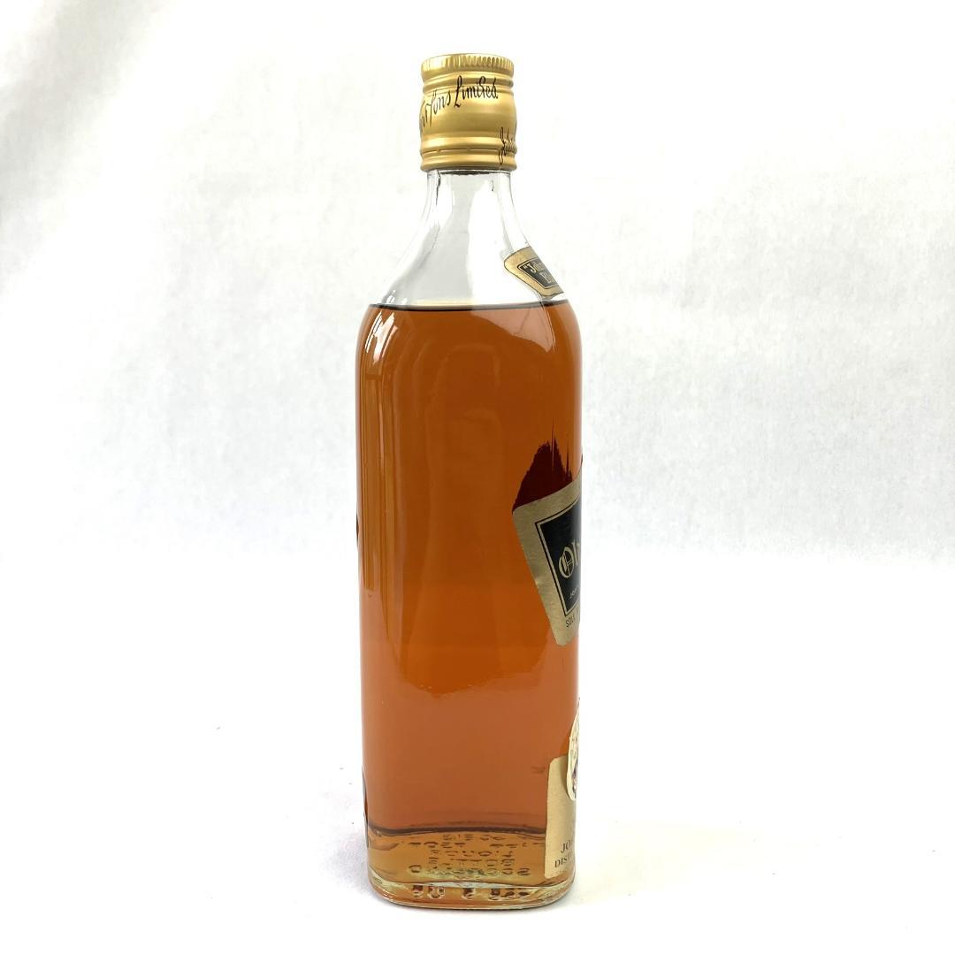 未開栓　ジョニーウォーカー ブラックラベル　特級　ジョニ黒　金キャップ　黒紋章