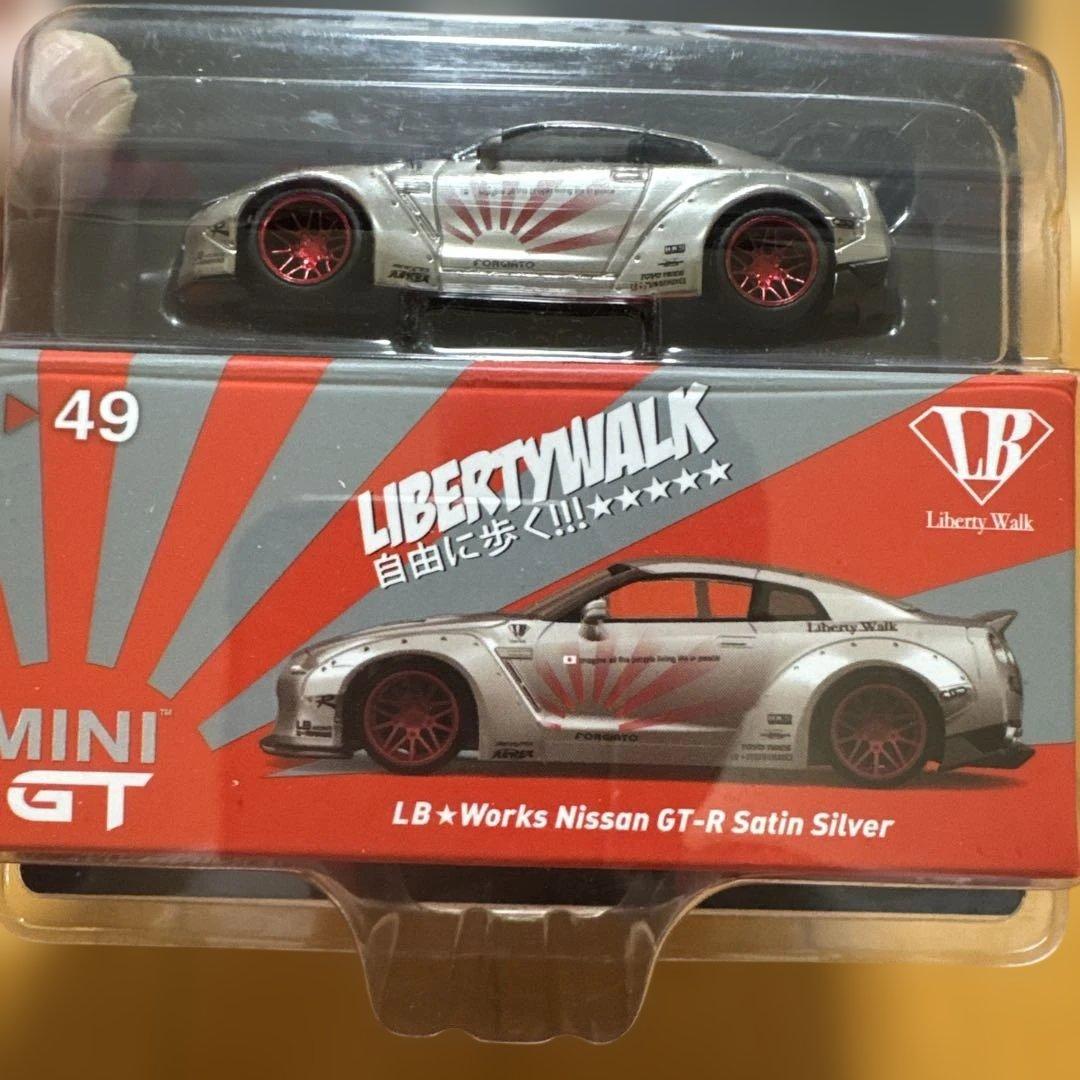 ミニカー MINI GT LBWK LB Works Nissan GT-R 49