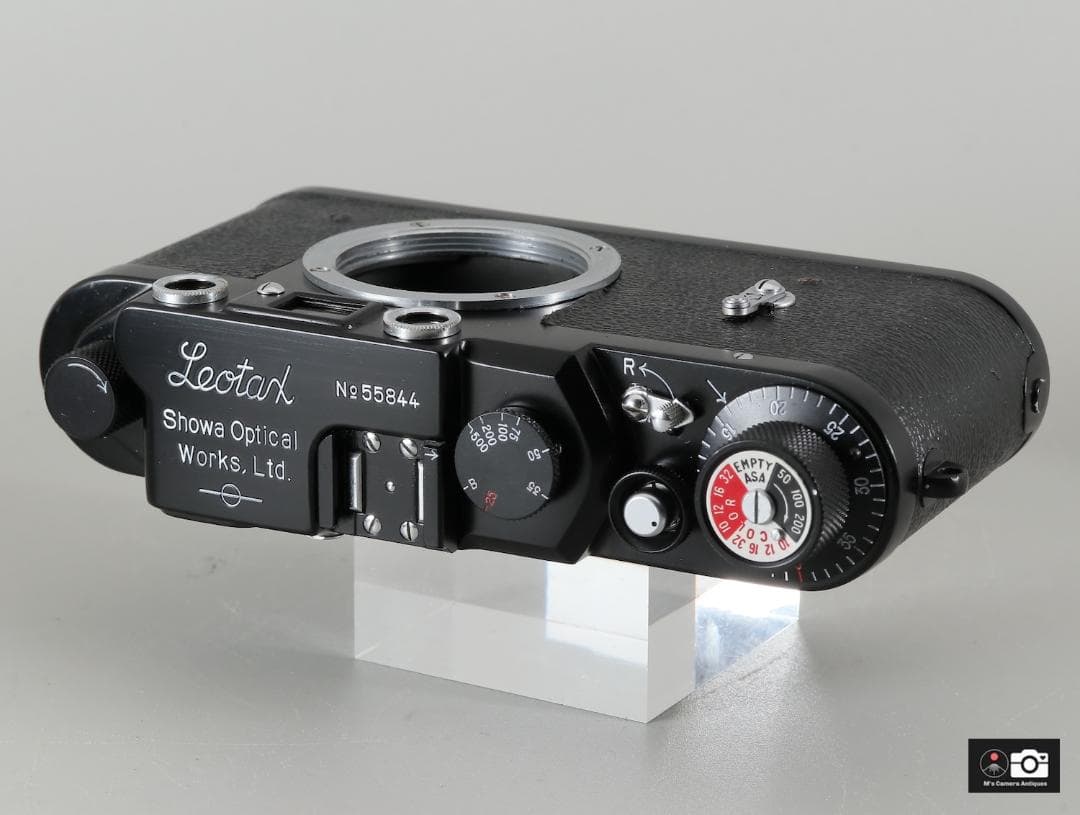 Leotax K ブラック レンジファインダーカメラ,整備済