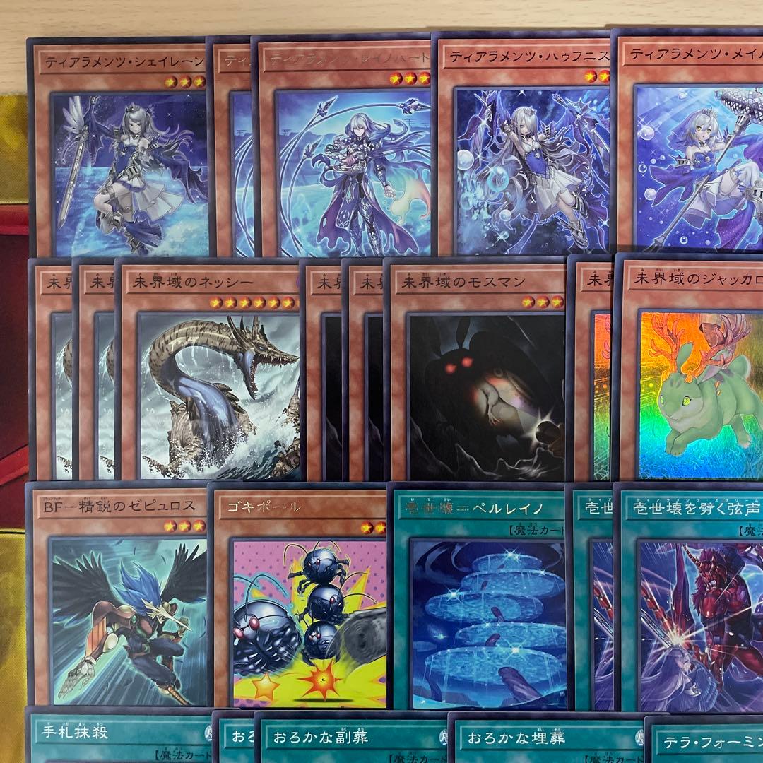 優勝構築 未界域ティアラメンツデッキ シェイレーン ケルドウ 未界域のネッシー