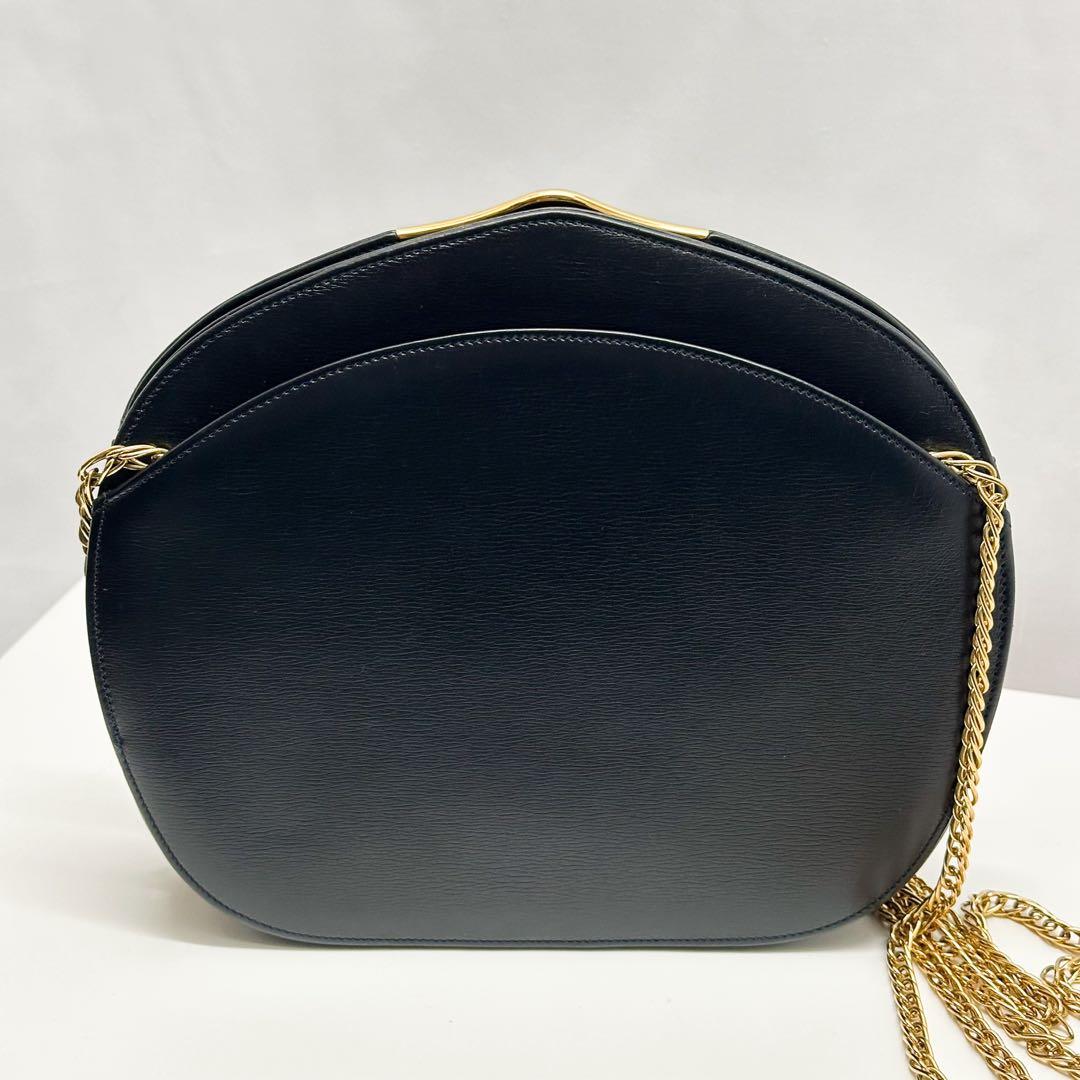 S de Cartier カルティエ マスト Wチェーン ショルダーバッグ