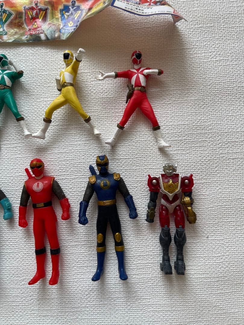 スーパー戦隊　戦隊ヒーロー フィギュアセット バンダイなど　ガチャガチャ