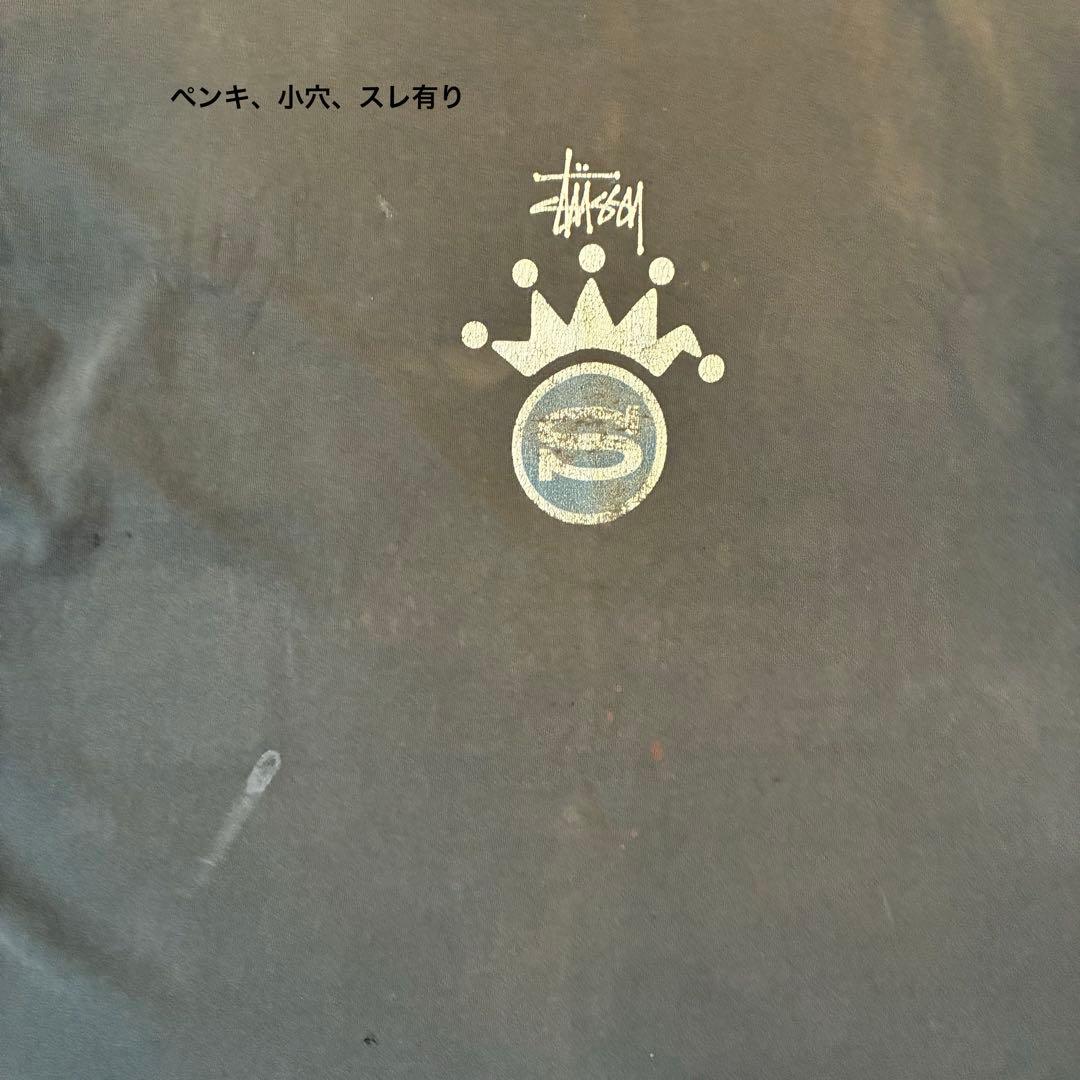 80s 90s old stussy crown T vintage USA製