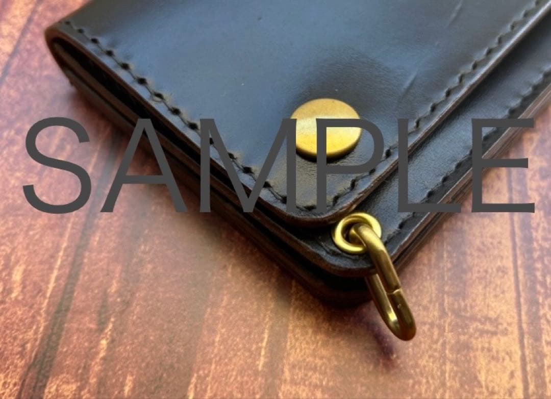 茶芯 トラッカーウォレット 三層