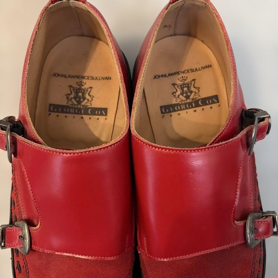 美品★JOHNLAWRENCESULLIVAN×eCox★ダブルモンク