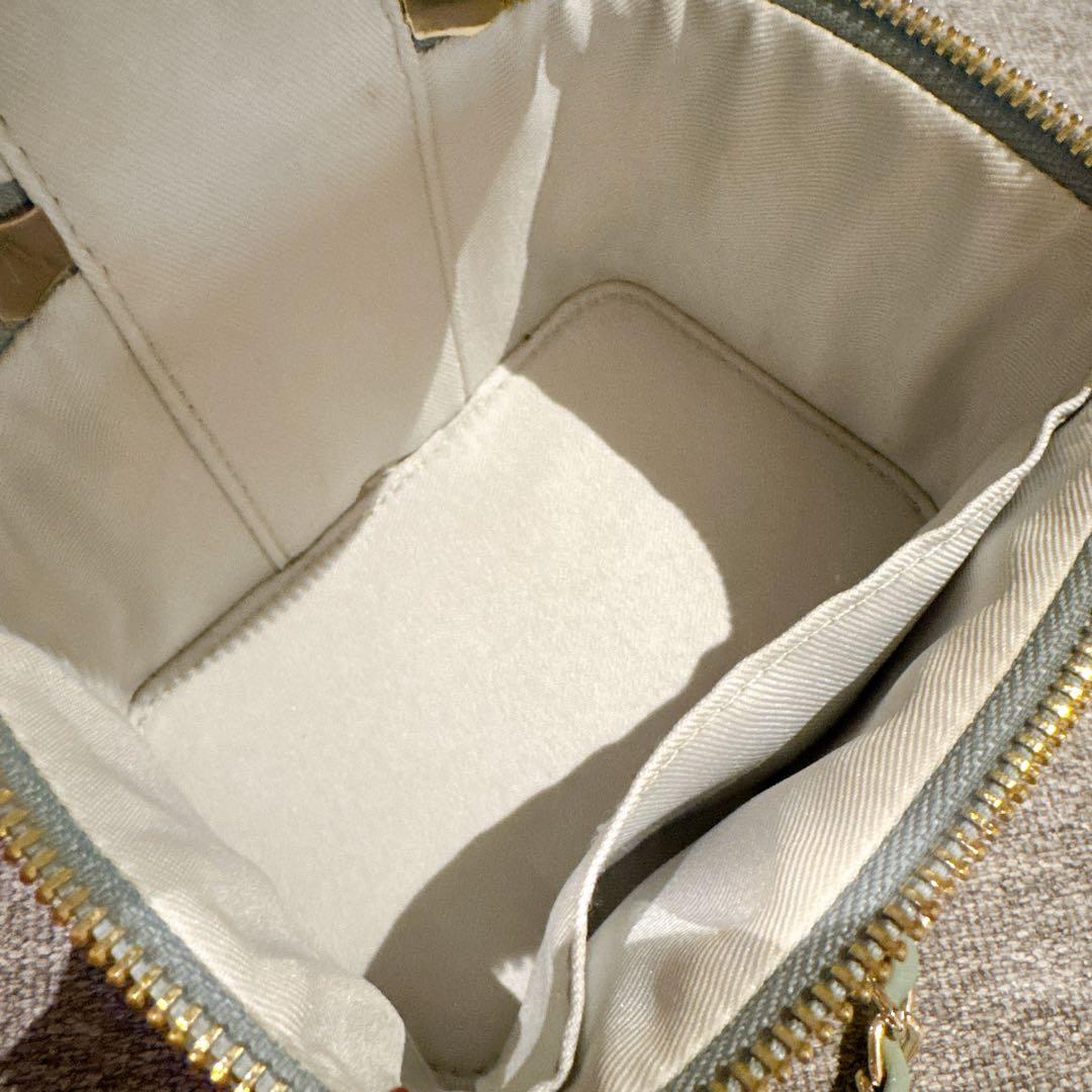 ダーリッチ 【ゴールドパーツ】キルティングスクエアミニバッグ