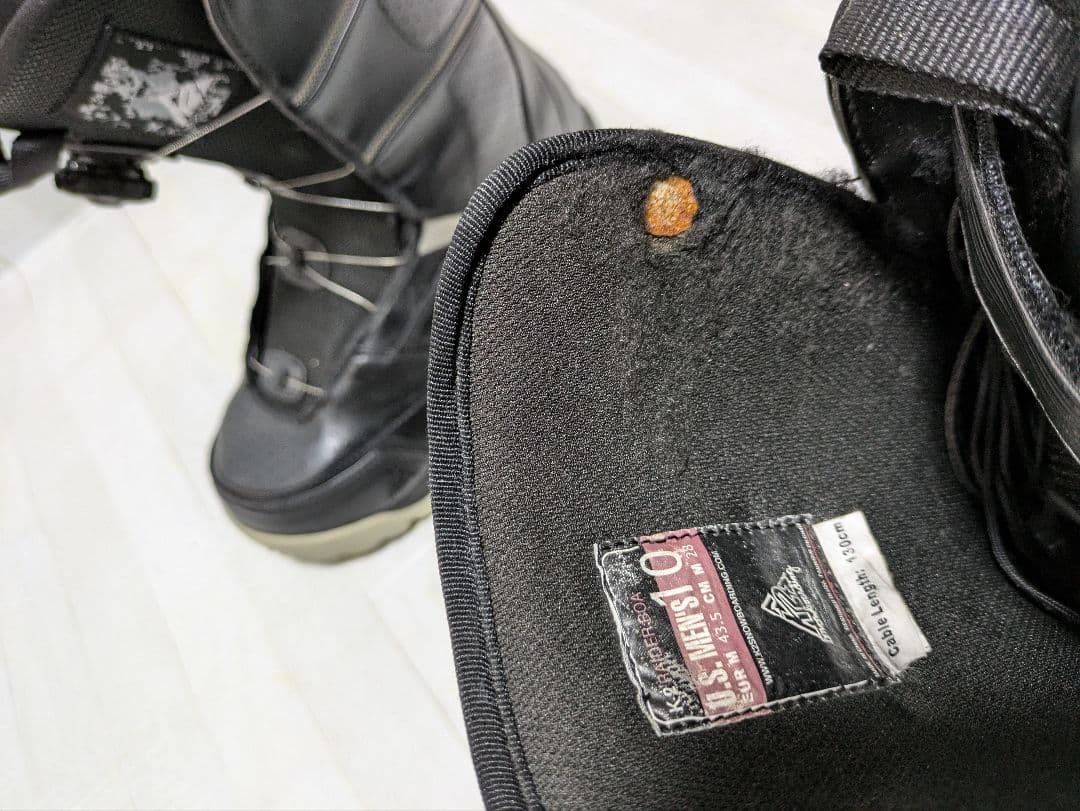 K2 スノーボードブーツ RAIDER BOAシステム 黒