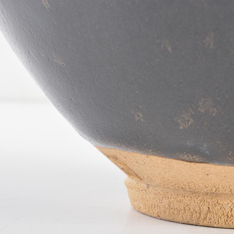 茶道具　人間国宝　加藤土師萌　黒唐津　茶碗　共布共箱　D　R6899