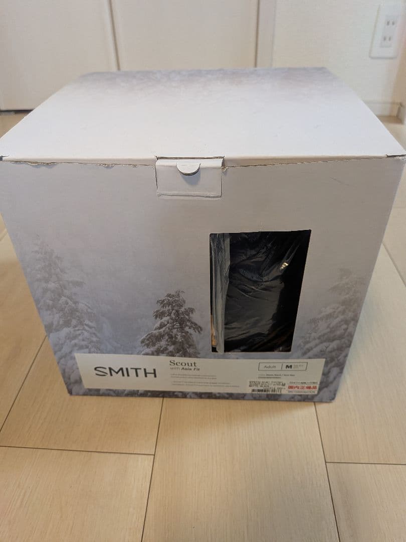 SMITH ブラック ヘルメット Mサイズ　大人用