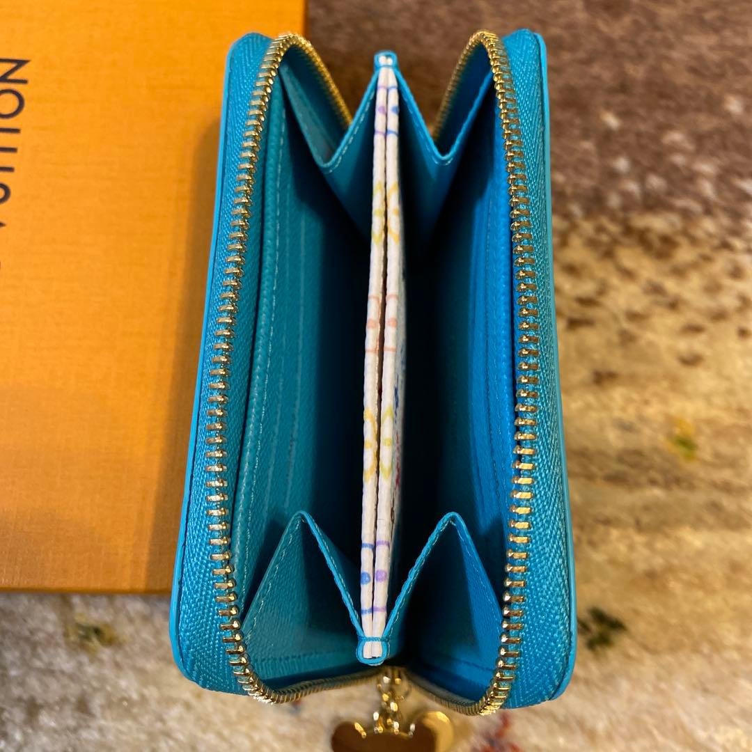 未使用 ルイヴィトン 村上隆コラボ ジッピーパース