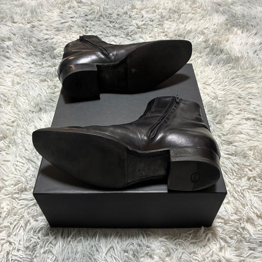 【良品】SAINT LAURENT PARIS 本革 サイドジップ 41