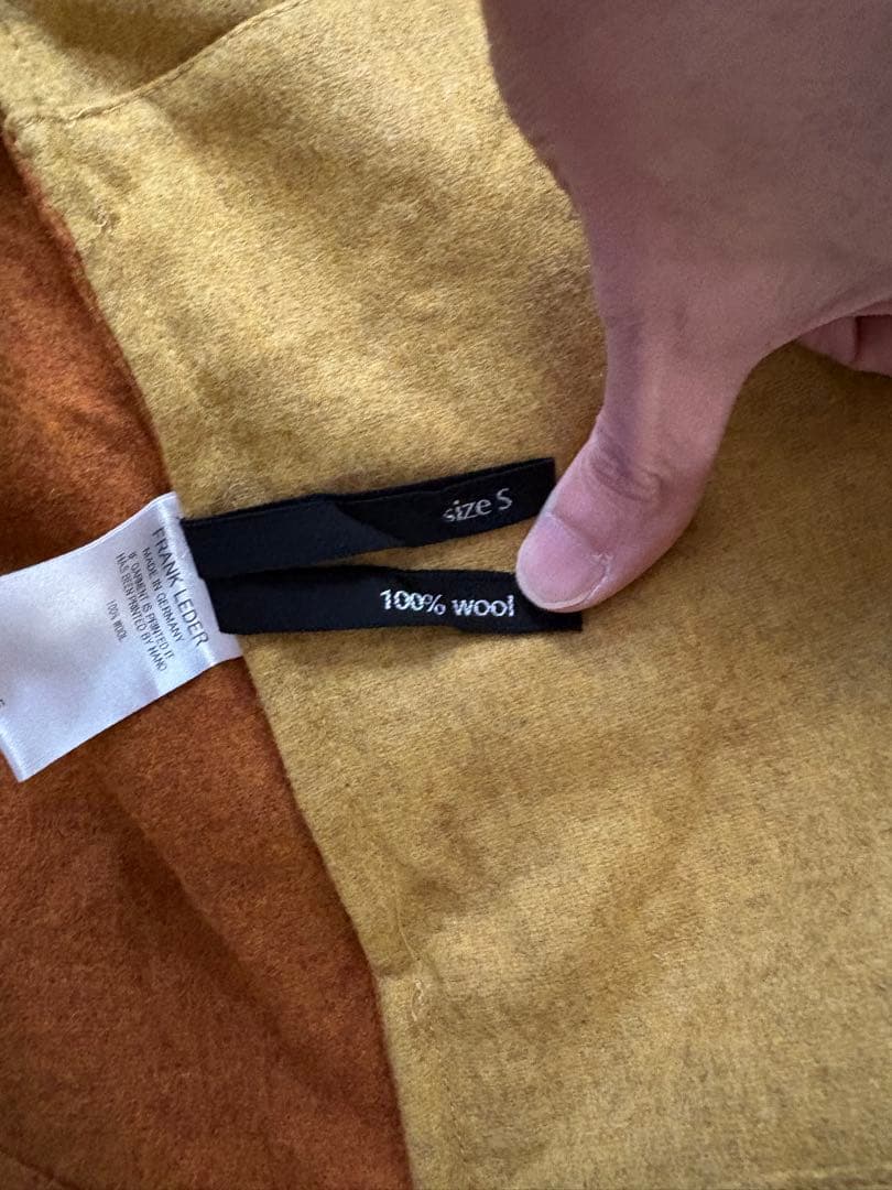 FRANK LEDER 切替シャツジャケット