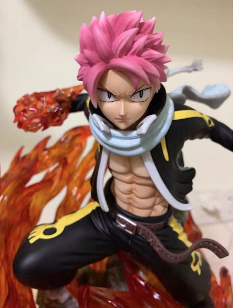 FAIRY TAILフェアリーテイル ナツ ガレージキット ガレキ スタチュー③