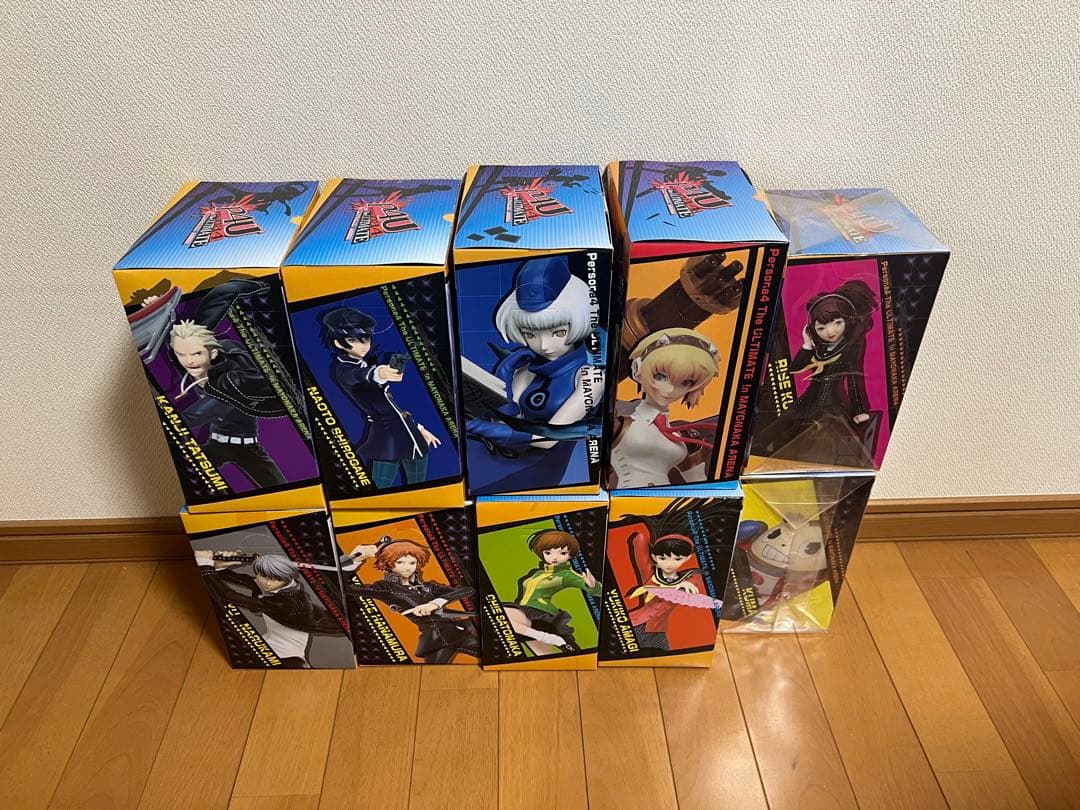 【新品】タイトー ペルソナ4 P4U フィギュア 10種 コンプ +マリー