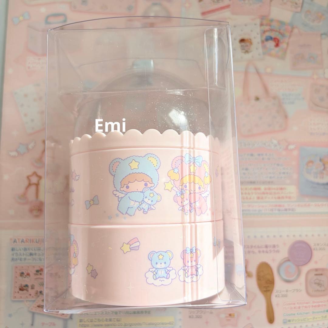 新品　サンリオ　キキララ 星空のエンジェルデザインシリーズ　小物入れ