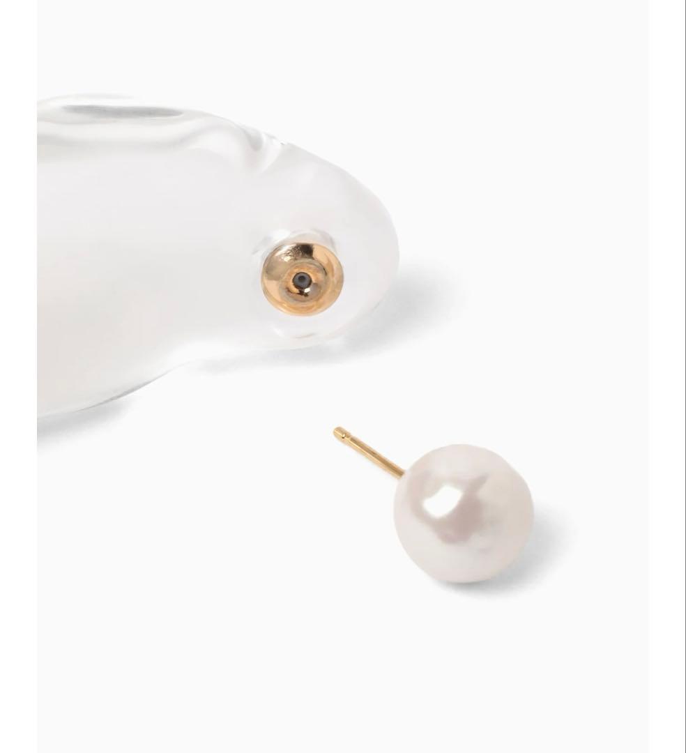 【最終価格】新品未使用品Organic motif Glass Earrings