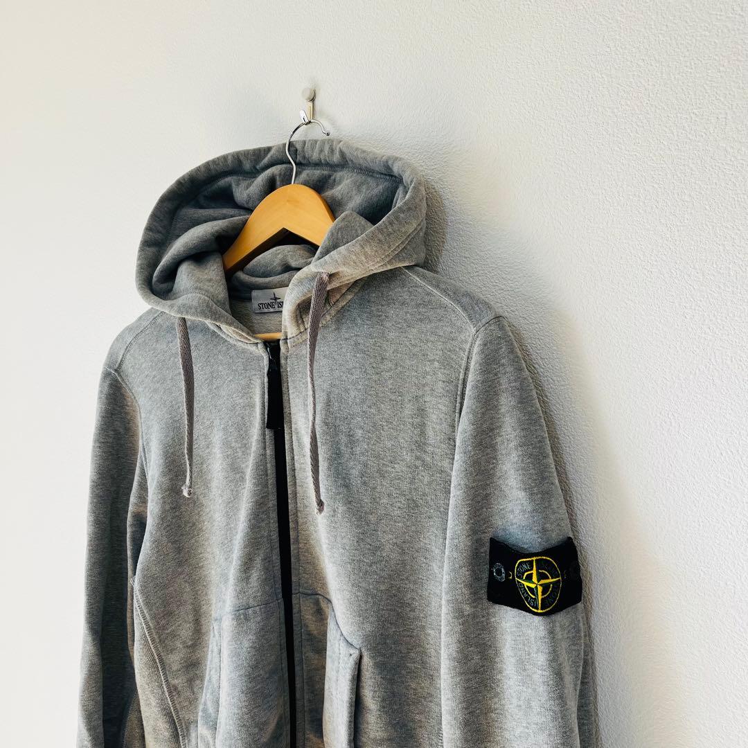 ストーンアイランド　stone  グレーパーカー