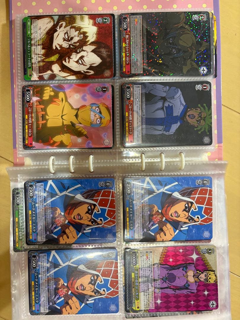 ジョジョ　ヴァイスシュバルツ　カード