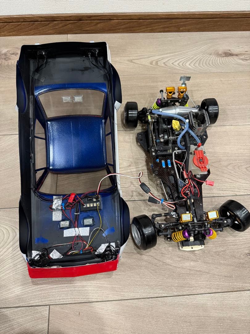 フルセット　京商　ピュア10 gp10 ツースピード　エンジンカー　ラジコン