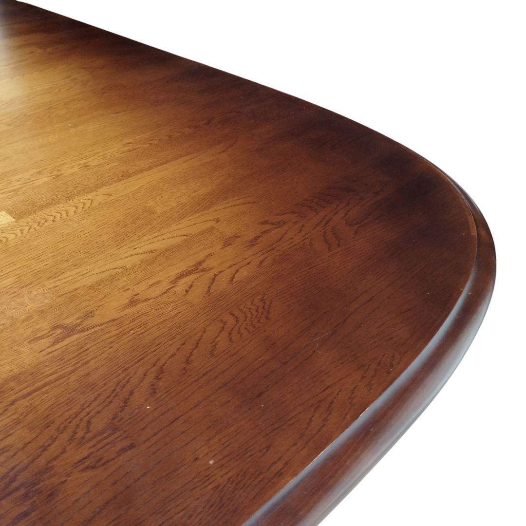 【極美品】飛騨産業 キツツキ 伸長 ダイニングテーブル エクステンションテーブル