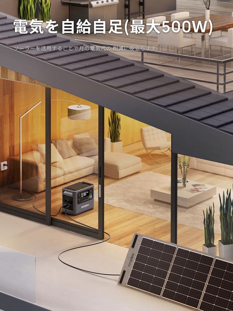 AFERIY ポータブル電源 1200 Pro 1248Wh 390000mAh