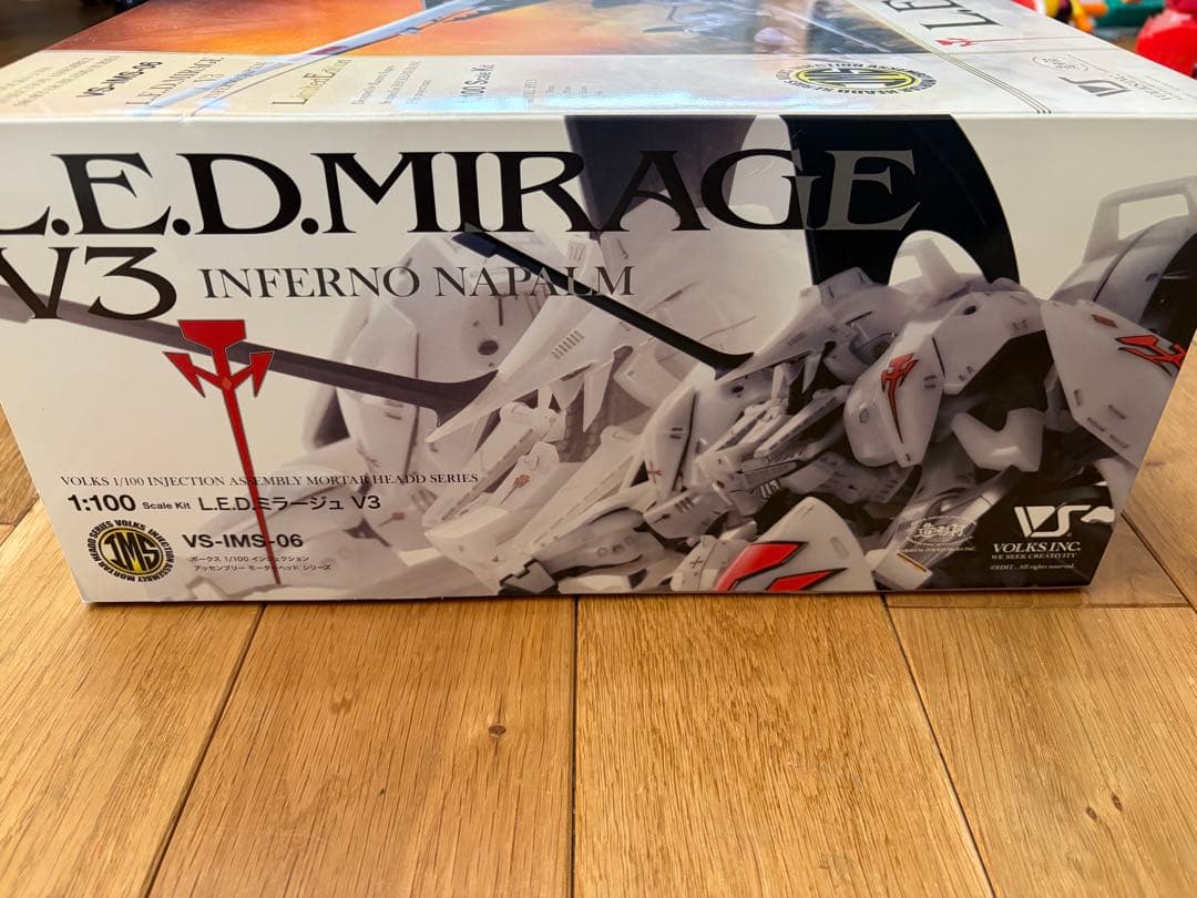 【予約特典版】IMS 1/100 レッドミラージュV3 インフェルノナパーム