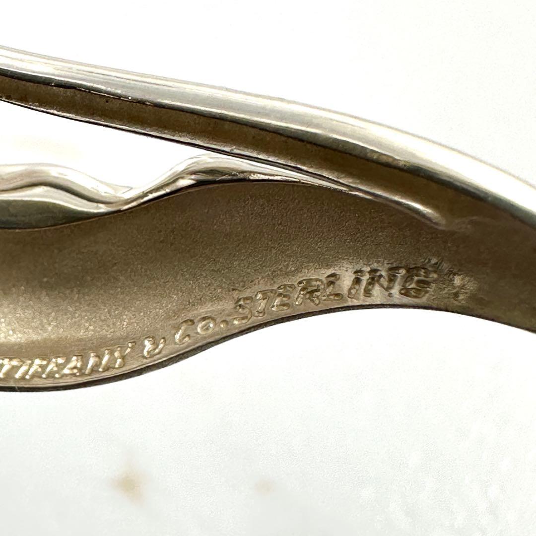 希少　Tiffany　チューリップ　フラワー　シルバー　ブローチ　Ag925