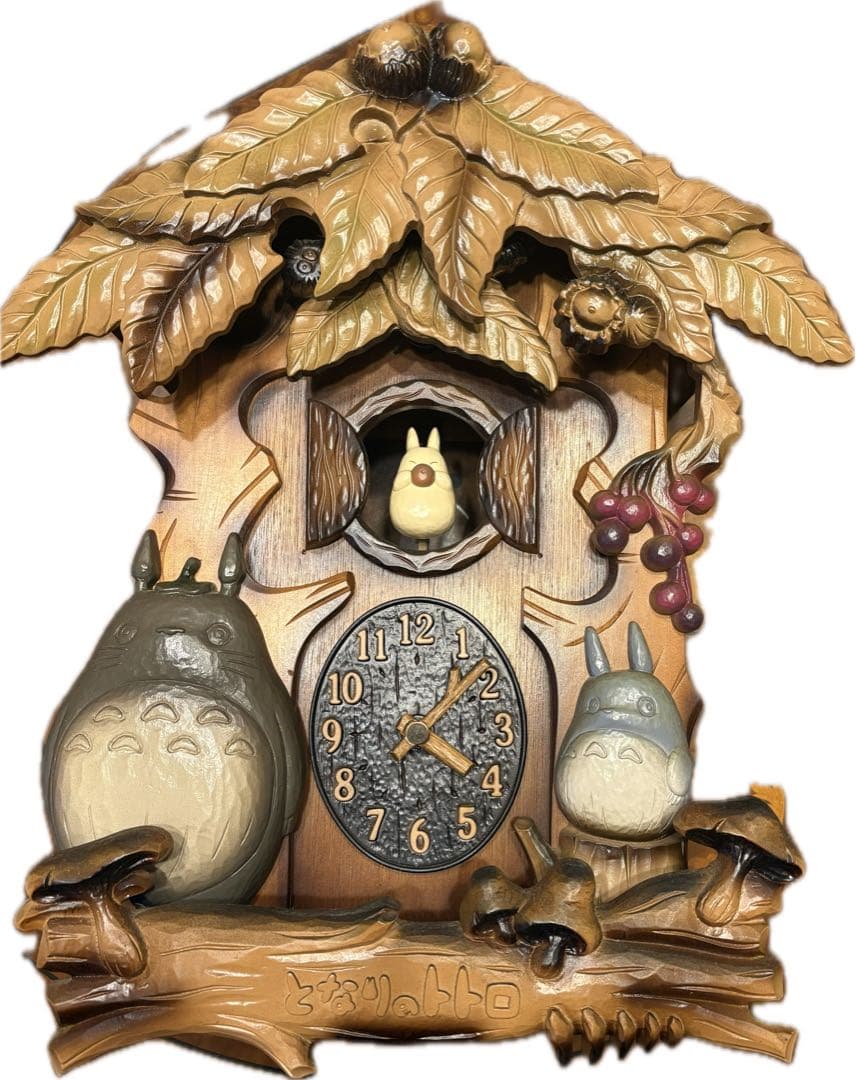 トトロ 木製カッコウ時計　ジャンク品