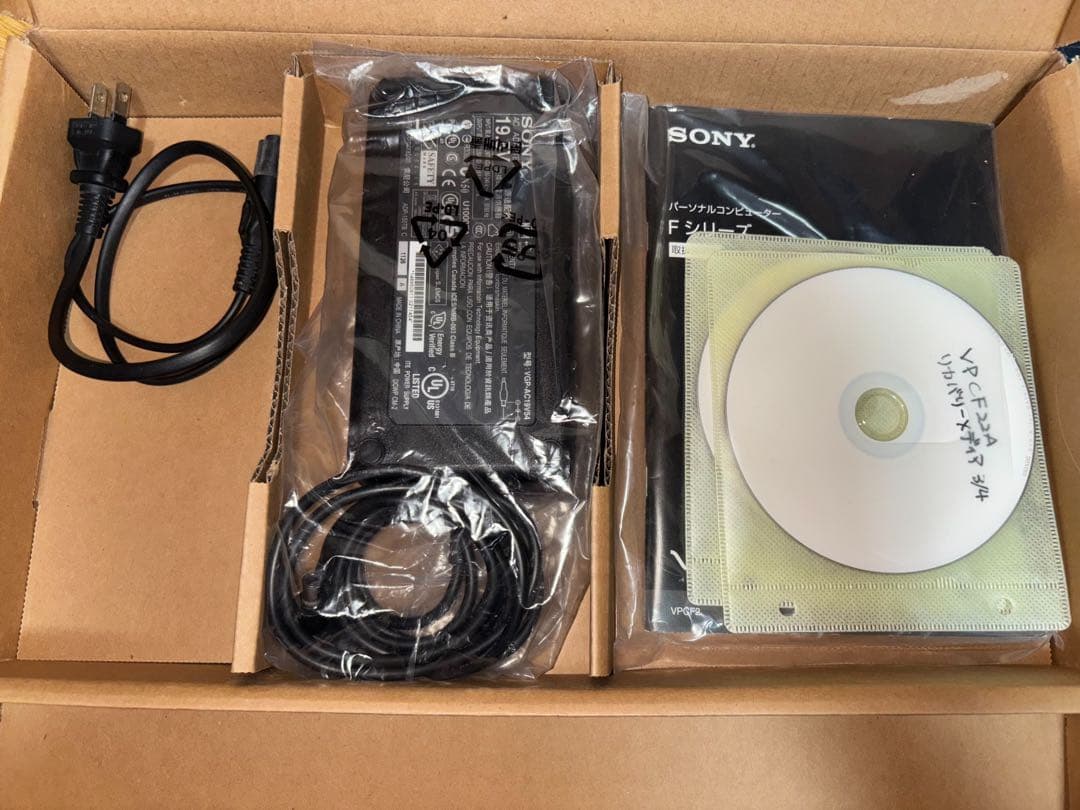 Windowsノート本体 SONY VAIO VPCF22AJ