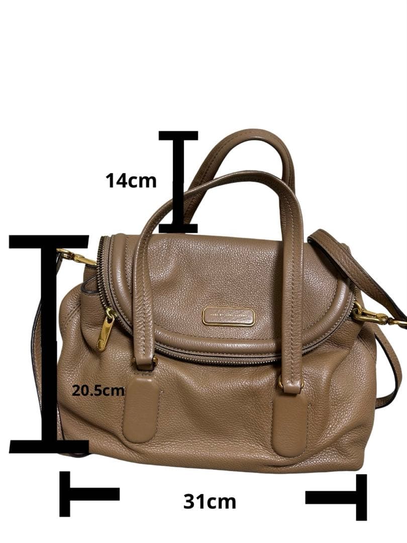 【新品未使用】MARC JACOBS 本革 2WAY バッグ 正規品