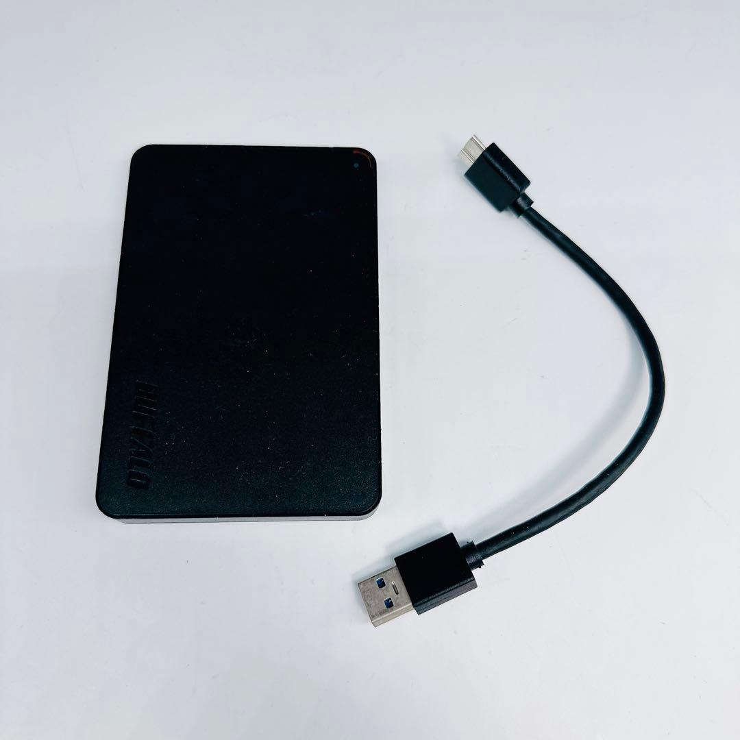 美品★BUFFALO HD-PCFS2.0U3-BBA 2TB