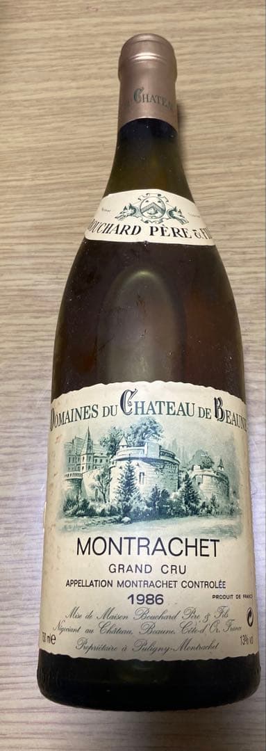 Bouchard Père & Fils Montrachet 1986